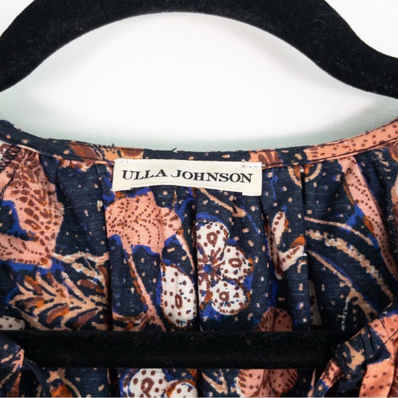 Ulla Johnson Arina Midnight Floral Midi Dress - Picture 12 of 15